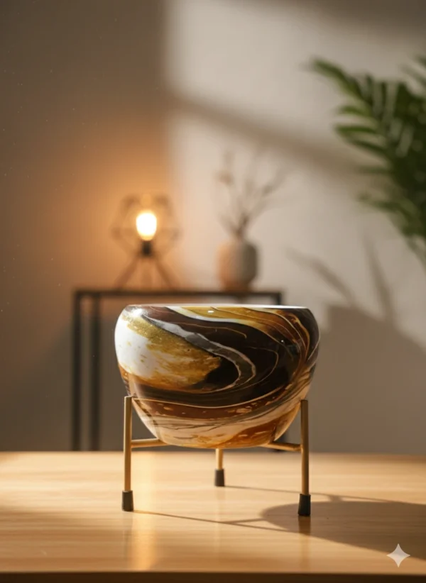 Iron Pot With Stand Model No:-109J